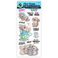 Art Impressions Clear Stamps Koalas Set - Koala Set - Stempelset inkl. Stanzen