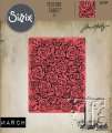 Bild 1 von Sizzix Texture Fades A2 Embossing Folder Roses By Tim Holtz