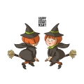 Art Impressions Stempelgummi SPINNERS Witch Spinner