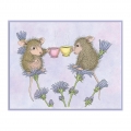 Bild 3 von Spellbinders Tea for Two Cling Rubber Stamp Set - House Mouse Stempelgummi