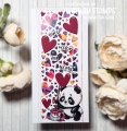 Bild 8 von Whimsy Stamps Slimline Paper Pack - Lava
