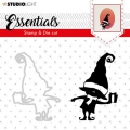 STUDIOLIGHT Clear Stamp  & Die Cut Essentials nr.46 - Stempel & Stanze