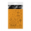 For the love of...Stamps by Hunkydory - Clearstamps Gingerbread Fun