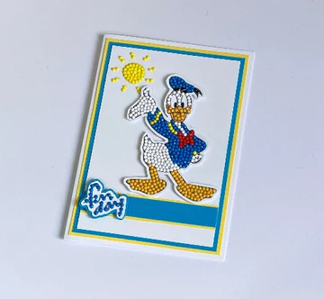 Bild 4 von Disney Mickey and Friends A6 Crystal Art Stamp - Donald Duck - Clear Stamps