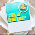 Bild 3 von Waffle Flower Postage Cupcake Die and Stencil - Cupcake Stanze und Schablone