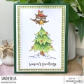 Bild 4 von Gummistempel Stamping Bella Cling Stamp HOLIDAY OWL WITH A STAR RUBBER STAMP