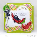 Bild 6 von Whimsy Stamps Clear Stamps  - Ants at a Picnic - Picknick mit Ameisen