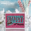 Bild 8 von Whimsy Stamps Die Stanze  - Happy Birthday Coverplate Die