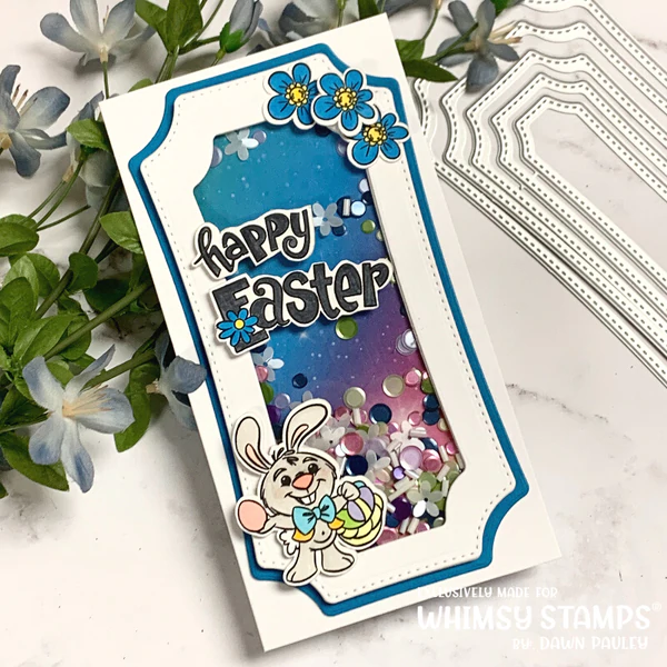 Bild 10 von Whimsy Stamps Clear Stamps - Hoppy Easter Bunny - Ostern Hase