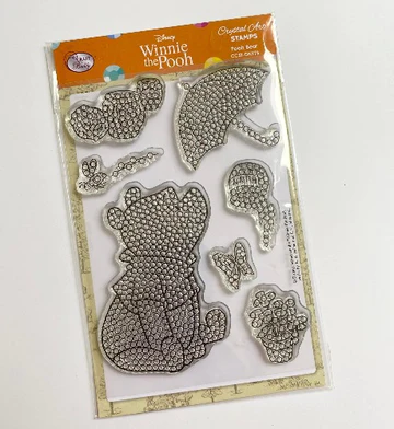 Bild 4 von Disney Winnie The Pooh A6 Crystal Art Stamp - Pooh Bear - Clear Stamps Winnie Puuh