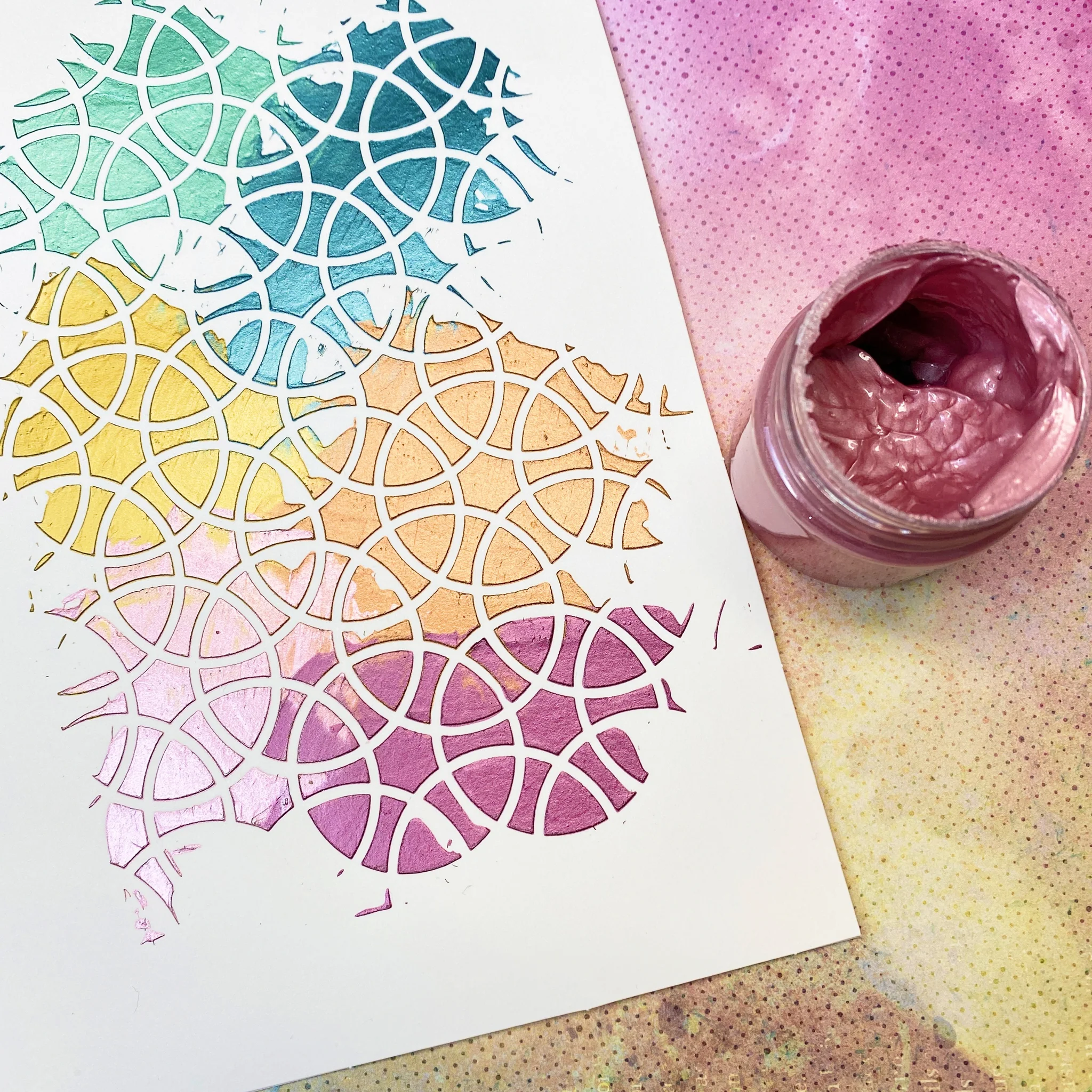 Bild 2 von VICKI BOUTIN Metallic Texture Paste - Strukturpaste