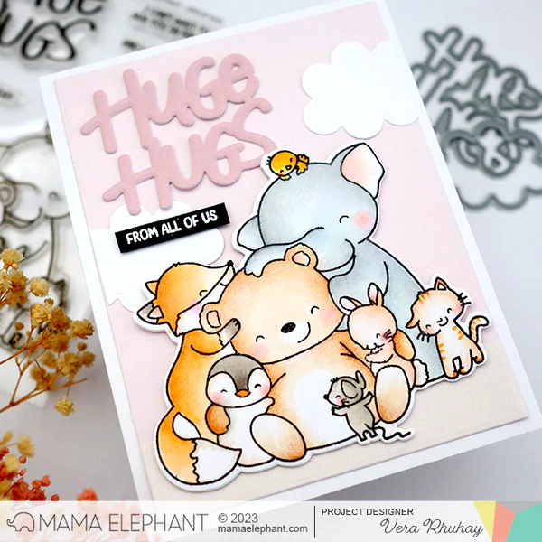 Bild 6 von Mama Elephant - Clear Stamps GROUP HUG