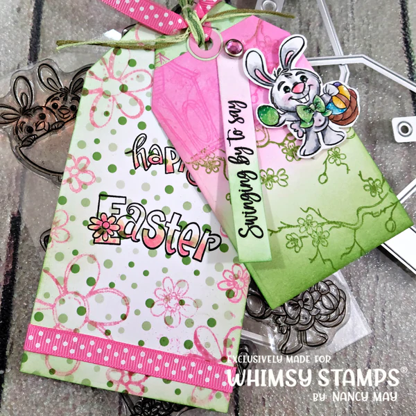 Bild 9 von Whimsy Stamps Clear Stamps - Hoppy Easter Bunny - Ostern Hase