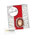 Bild 2 von CraftEmotions Stempel - clearstamps A6 - Hedgy 4 (DE) Carla Creaties - Igel