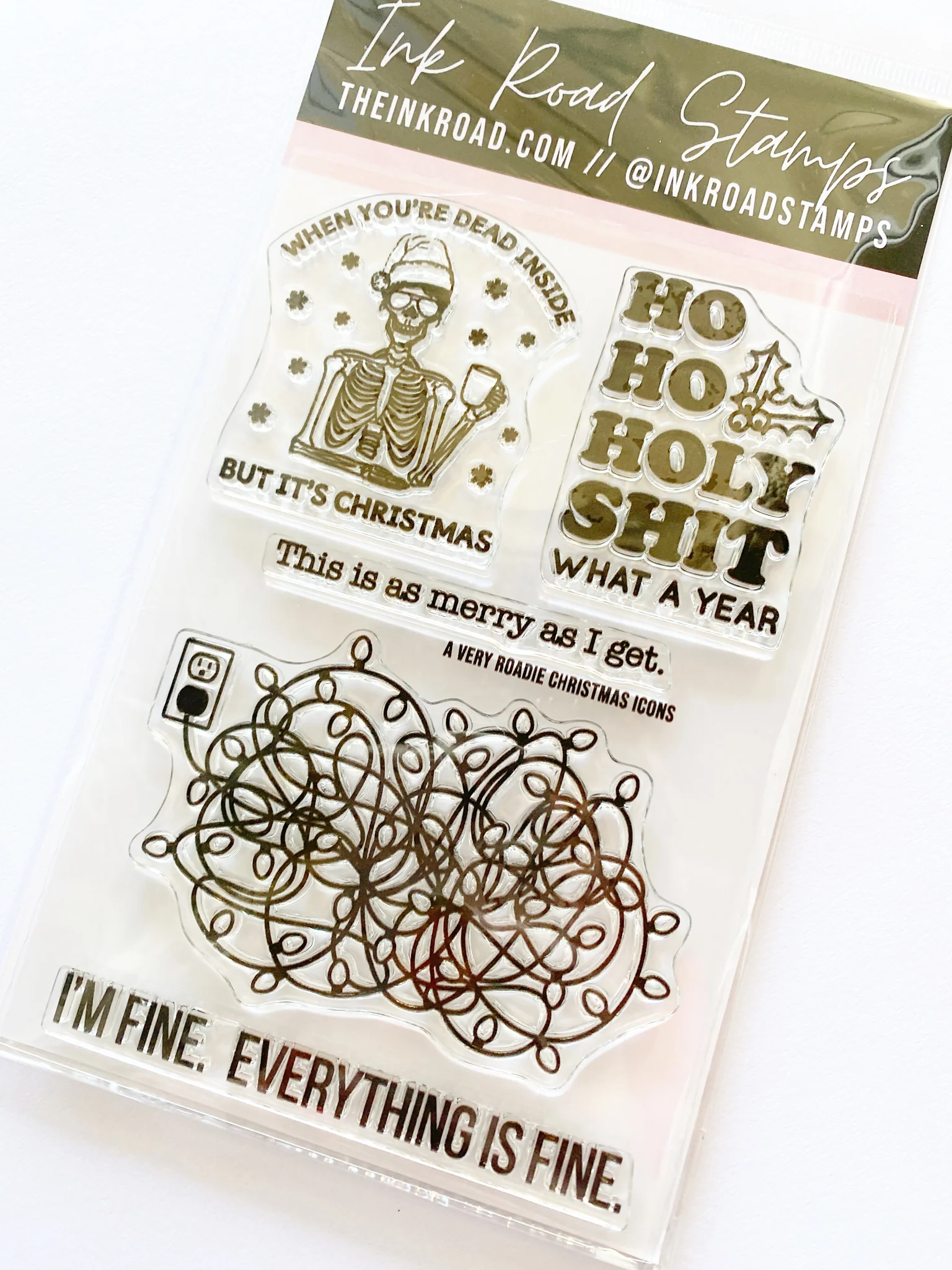 The Ink Road Clear Stamps - A Very Roadie Christmas ICONS