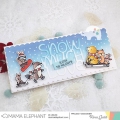 Bild 2 von Mama Elephant - Clear Stamps DASHIN THRU THE SNOW