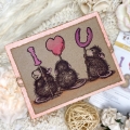 Bild 5 von Spellbinders We Heart You Cling Rubber Stamp Set - House Mouse Stempelgummi