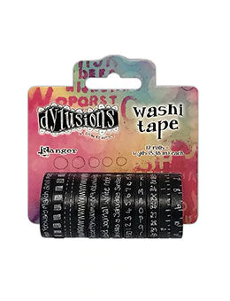 Dyan Reaveley's Dylusions Washi Tape Black - schwarz
