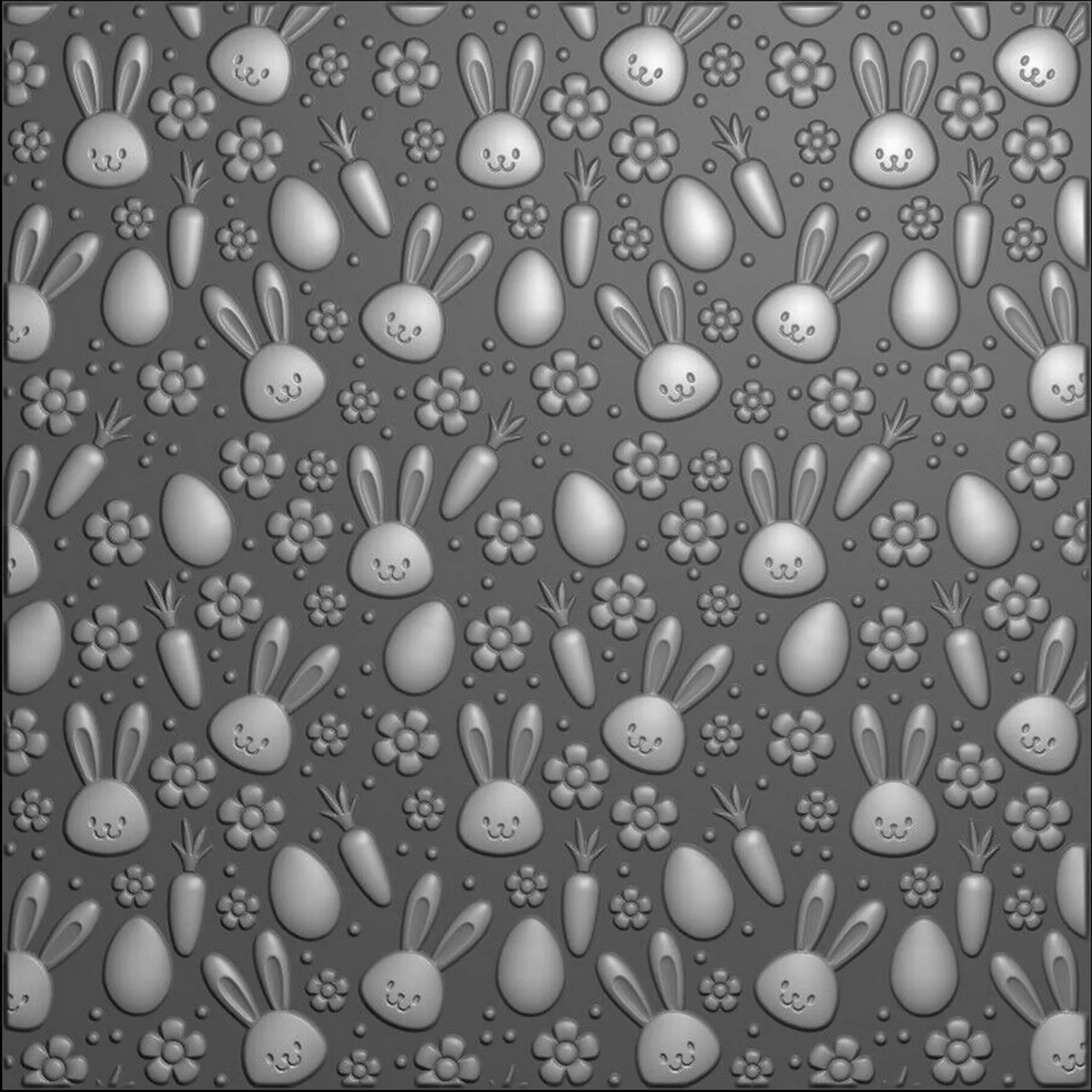 Bild 4 von Nellie‘s Choice 3D Embossing Folder - Bunny's Carrots Ostern
