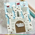 Bild 2 von Waffle Flower Castle Die-n-stencil - Burg und Schablone