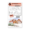 Art Impressions Stamp Set - Watercolor SW Village