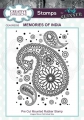 CE Rubber Stamp by Andy Skinner Memories of India - Paisley