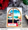 Bild 7 von Whimsy Stamps Die Stanze - Santa Sneaking Die Set - Weihnachtsmann