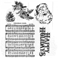 Tim Holtz Stempelgummis Holiday Wishes