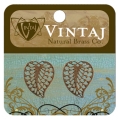 Vintaj Filigree Leaf Charm