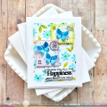 Bild 10 von Waffle Flower Multiple Butterflies Die-n-stencil - Schmetterlinge und Schablone