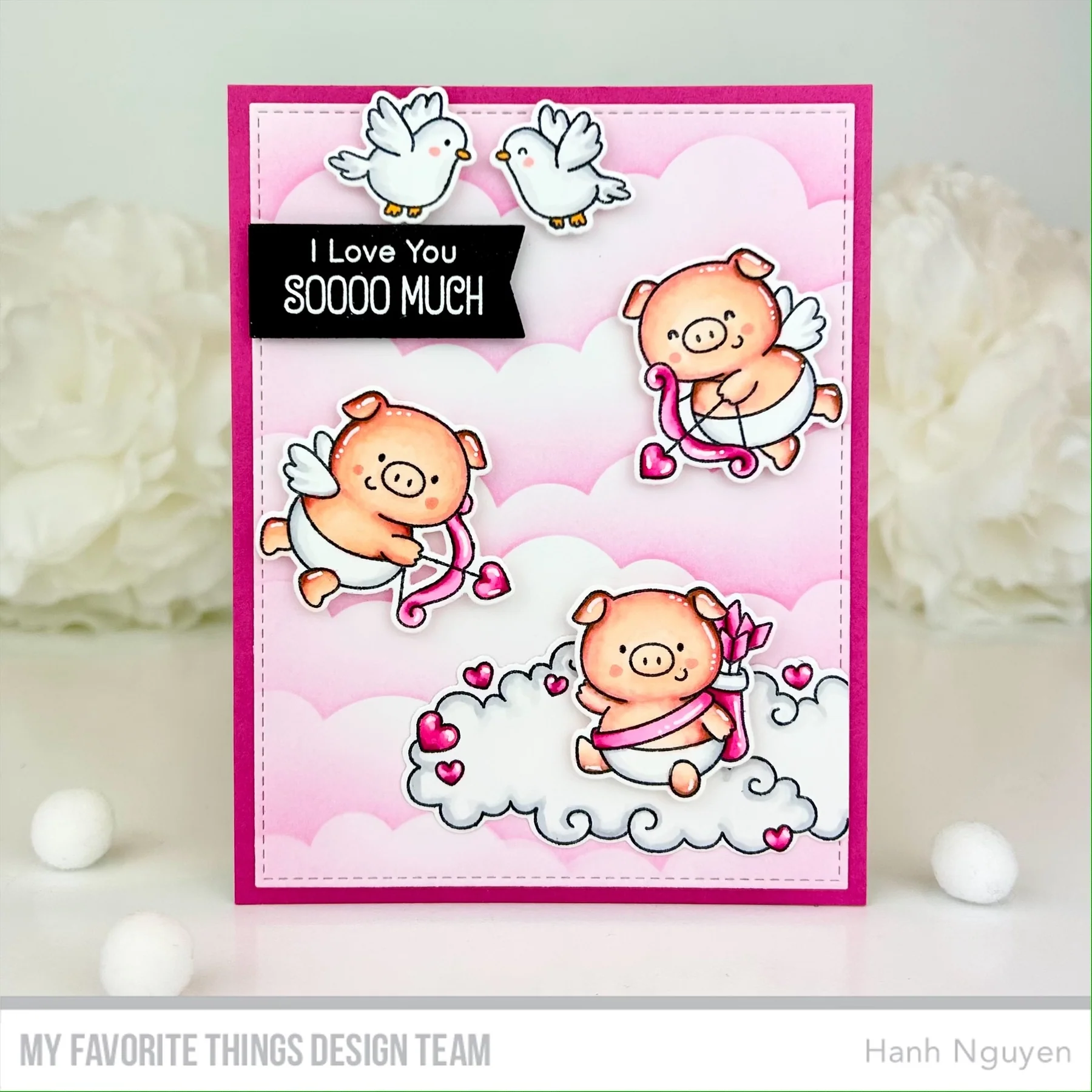 Bild 6 von My Favorite Things - Clear Stamps JB Cupigs - Schweinchen