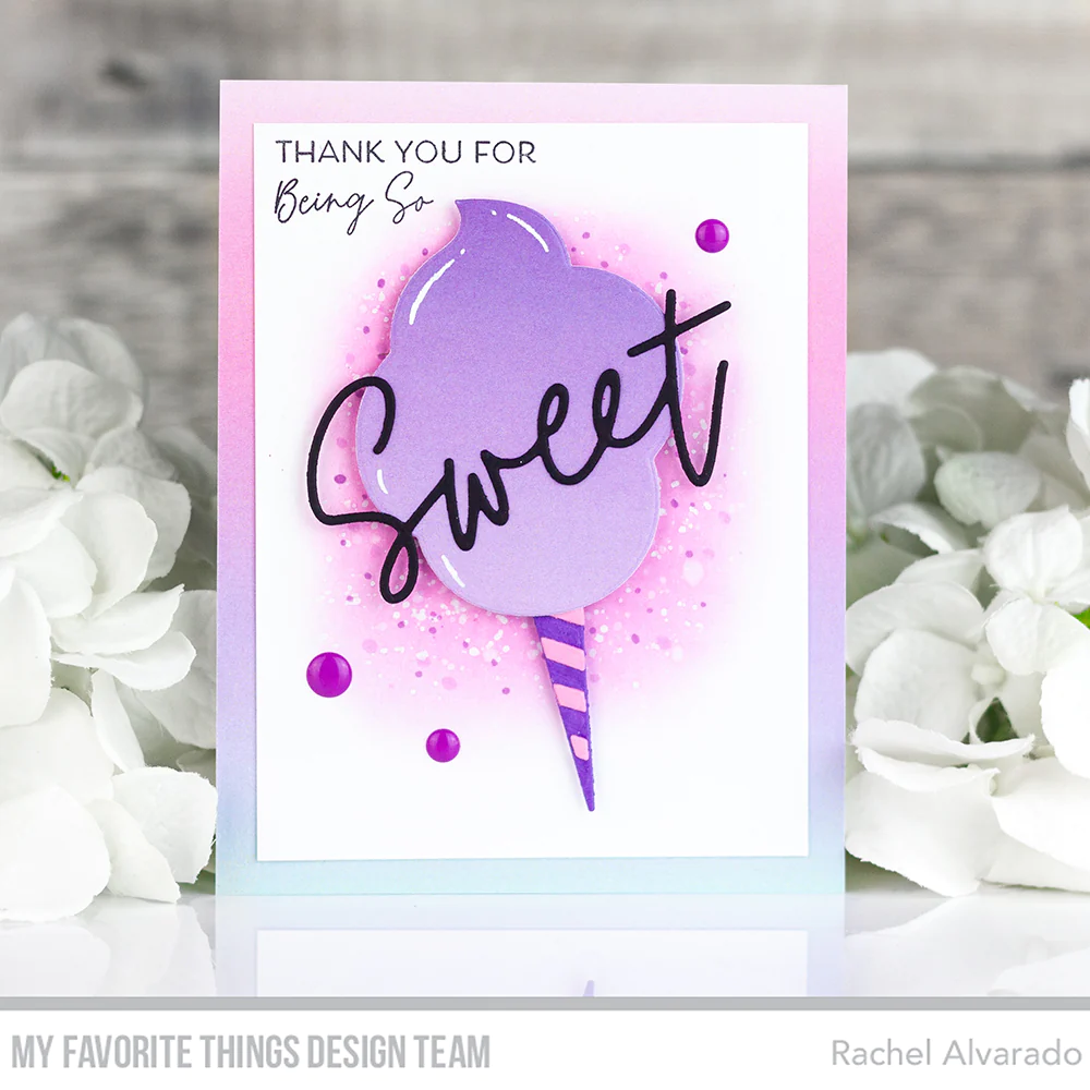 Bild 9 von My Favorite Things - Cotton Candy Cone Die-namics - Stanze Zuckerwatte