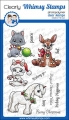 Bild 1 von Whimsy Stamps Clear Stamps - Christmas Critter Wishes - Weihnachten