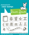Bild 1 von Lawn Fawn Clear Stamps - little woodland library add-on