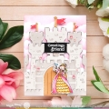 Bild 8 von Waffle Flower Castle Die-n-stencil - Burg und Schablone
