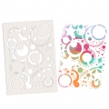 Bild 1 von Polkadoodles Stencil - Stars and Circles A5