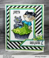 Bild 3 von Whimsy Stamps Clear Stamps  - Goth Doll Boy - Goth Junge