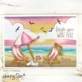 Bild 3 von Honey Bee Stamps DieCuts - Beach Scene A7 - Stanzschablone  Strand Szene