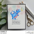 Bild 3 von Gummistempel Stamping Bella Cling Stamp ODDBALL FAIRYTALE DRAGON FLYING