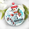 Bild 6 von Polkadoodles Clear Stamps - Smiley Snowman