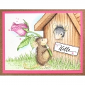 Bild 3 von Stampendous Cling Stamps House Mouse Rose Surprise - Stempelgummi