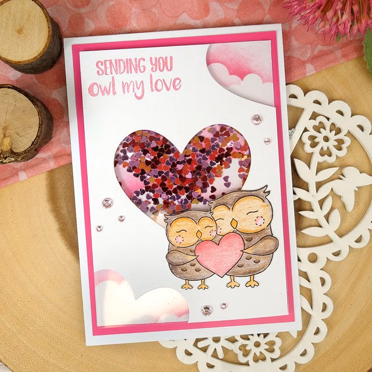 Bild 4 von For the love of...Stamps by Hunkydory - Clear Stamps Owl my Love