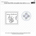 Bild 3 von Lawn Fawn Lawn  cuts +  Stencils - reveal wheel little snow globe: bear add-on set
