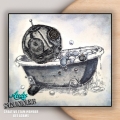 Bild 3 von Creative Expressions Pre Cut Stamp - Gummistempel - Andy Skinner Botology Wash Your Worries Away
