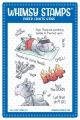 Bild 1 von Whimsy Stamps Clear Stamps  - Hippo Yoga