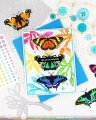 Bild 4 von Waffle Flower Postage Butterfly Trio Clear Stamp Set - Stempel