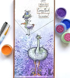 Bild 2 von Pink Ink Designs - Stempel Crazy Birds -Vogel