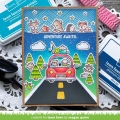 Bild 15 von Lawn Fawn Clear Stamps  - car critters road trip add-on