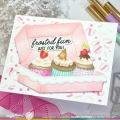 Bild 6 von Waffle Flower Boxed Cupcakes Die - Cupcakes in Box-Stanze