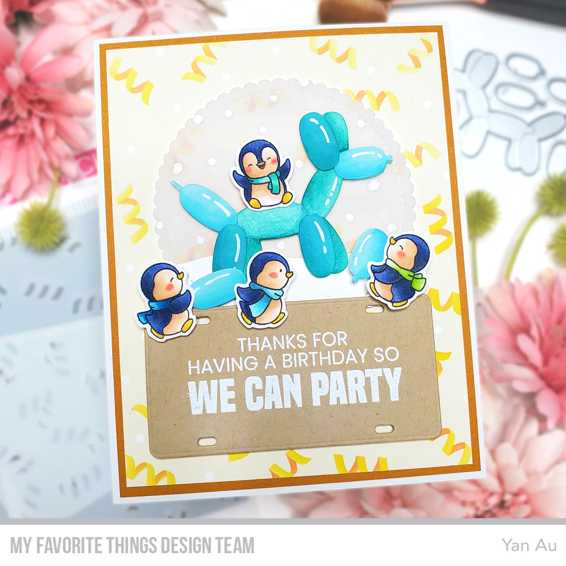 Bild 7 von My Favorite Things - Party Streamers Stencil Set